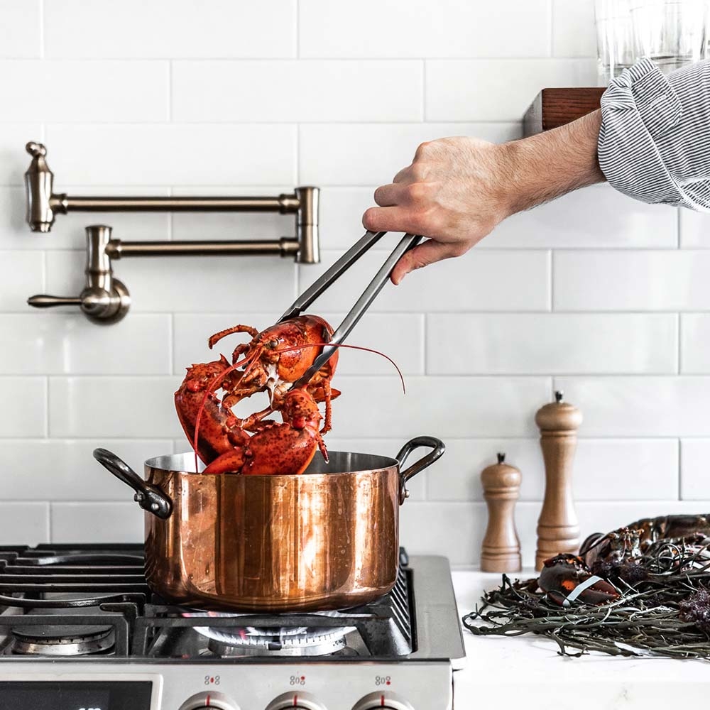 Inocuivre 系列 l 鑄鐵柄雙耳調理銅鍋 + 鑄鐵柄鍋蓋