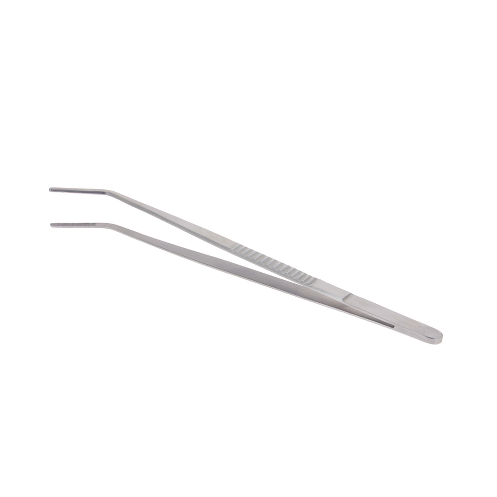 料理裝飾用不鏽鋼彎曲鑷子