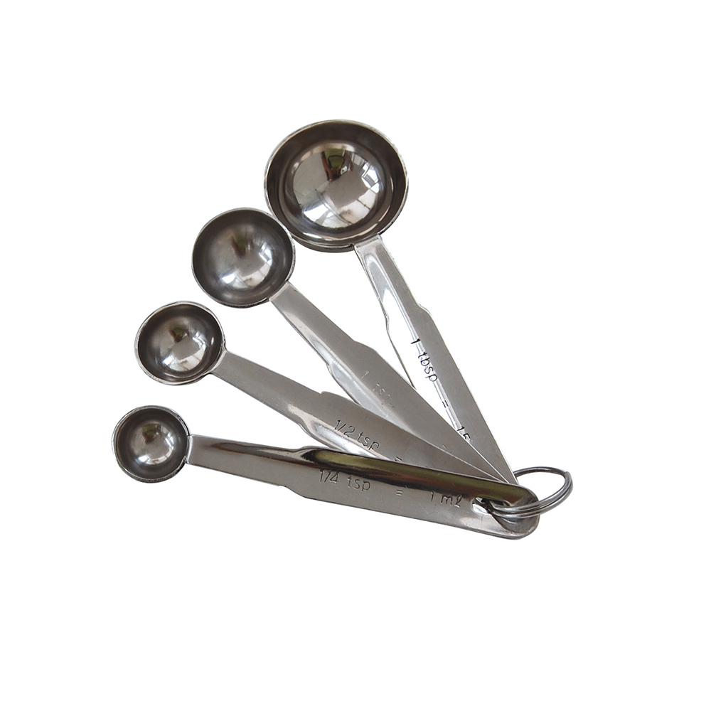 西點專用不鏽鋼量匙4入套組1~15ml