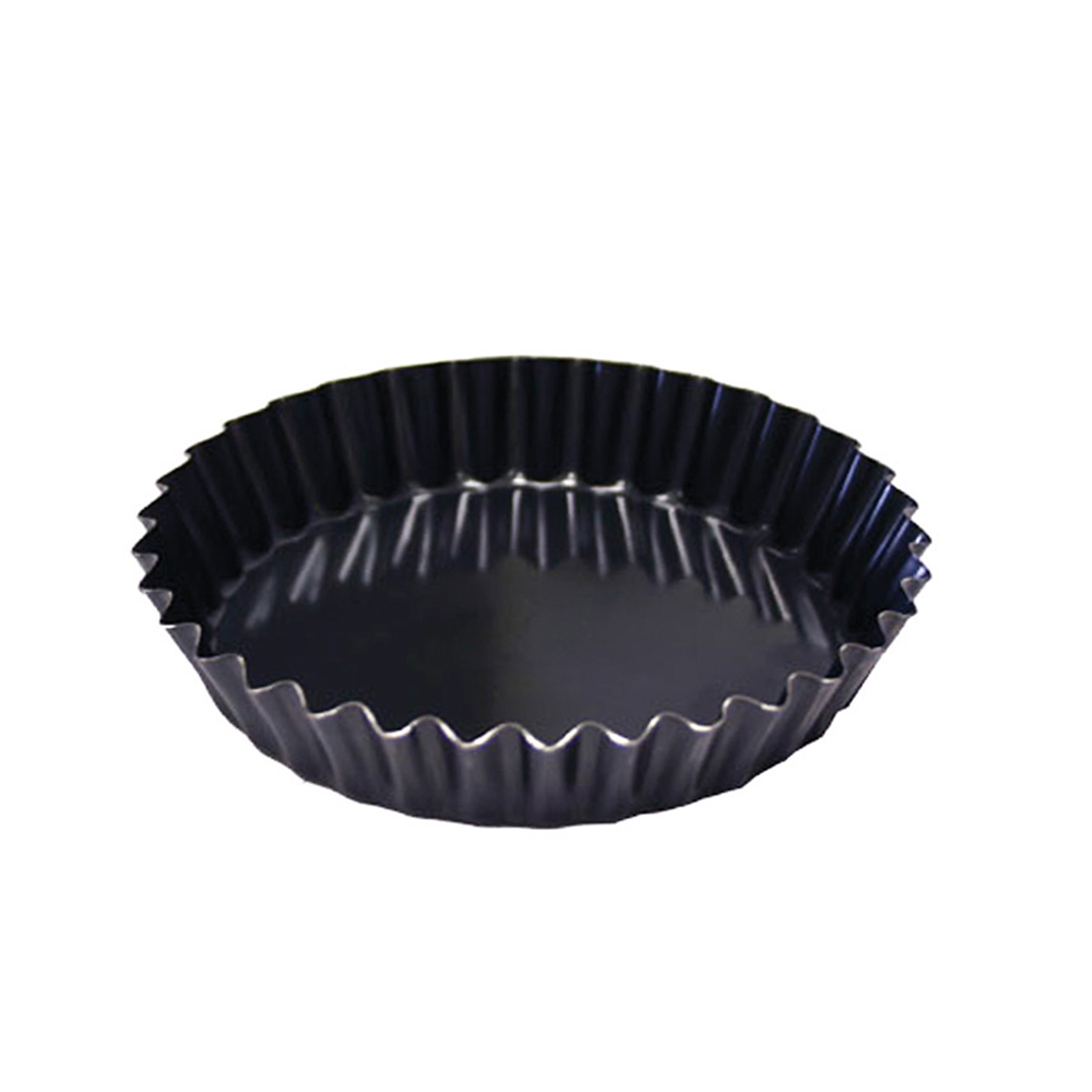 輕礦藍鐵烘焙系列-圓形波浪邊塔模