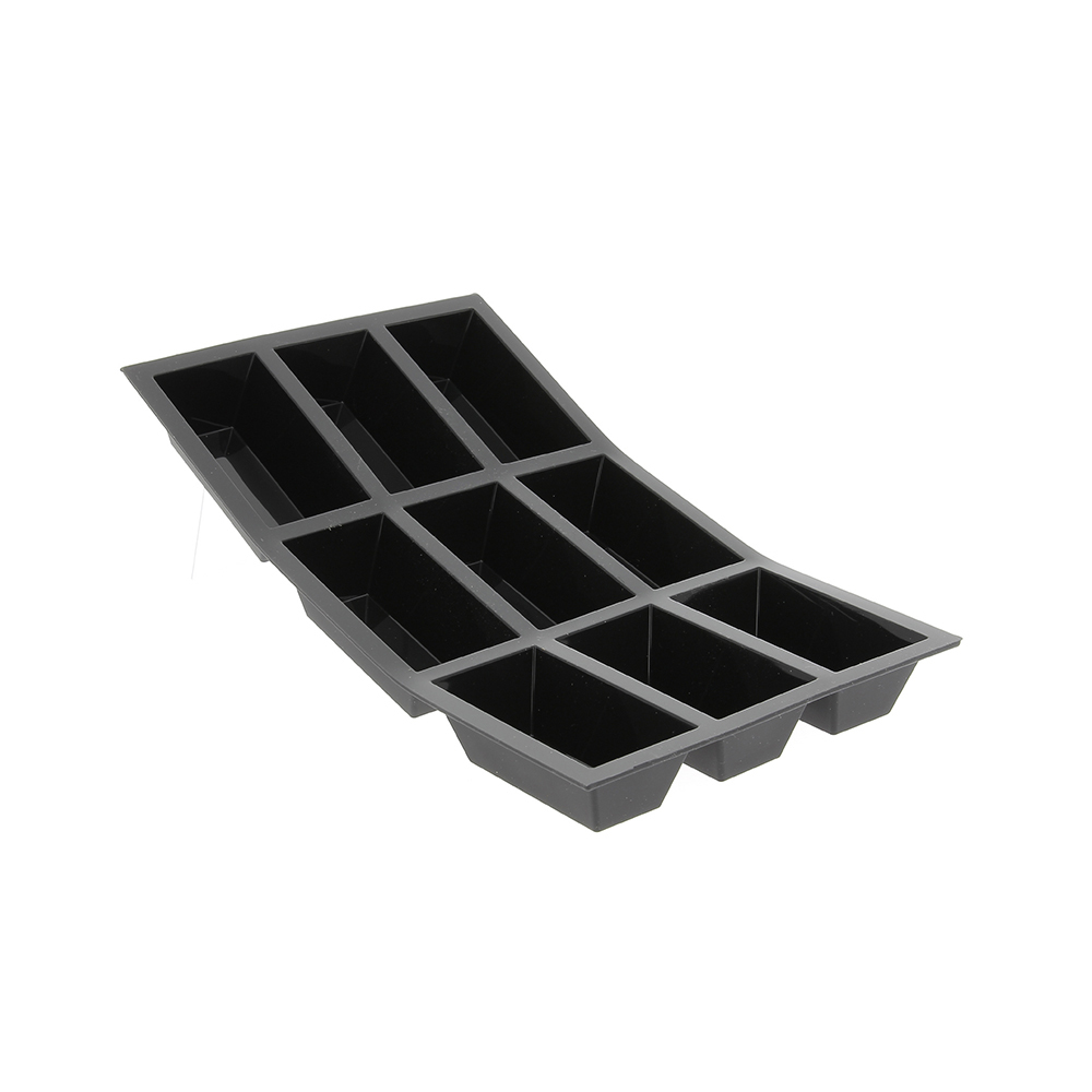 黑軟矽膠模系列-長方形蛋糕烤模