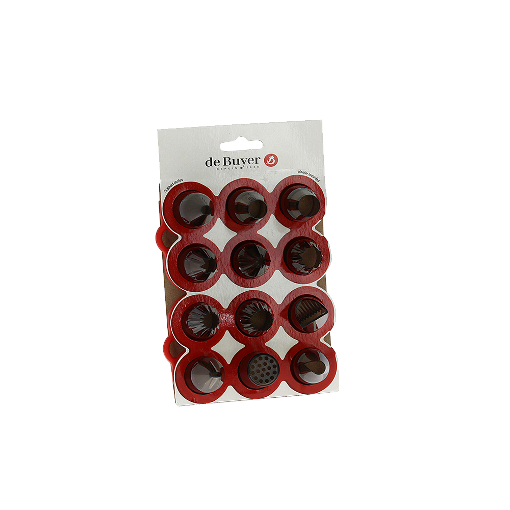 專利綜合擠花嘴組12入