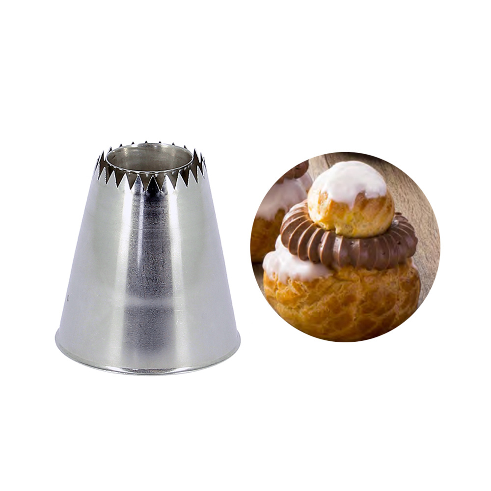 不鏽鋼蘇丹錐形擠花嘴 NO.2118.02