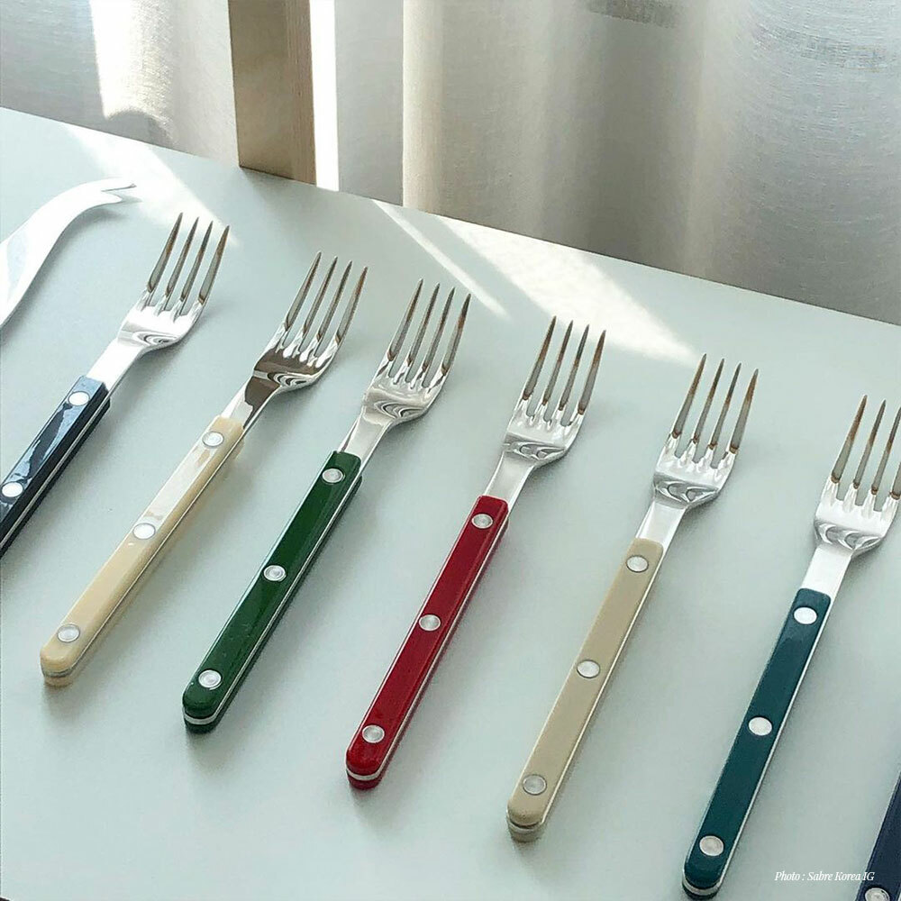 SABRE | Bistrot 復古酒館鈕扣系列 | 24件組 | 亮面 | 深鐵灰