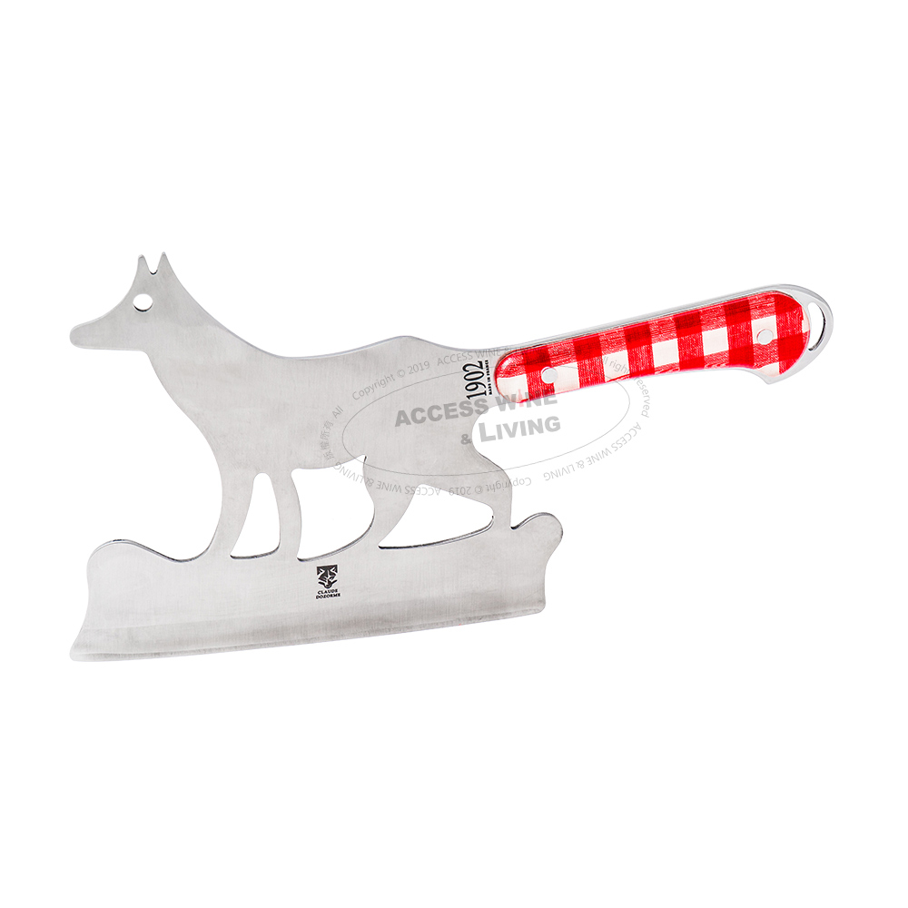 DOZORME | 紅方格織布系列 | 狼型切肉刀