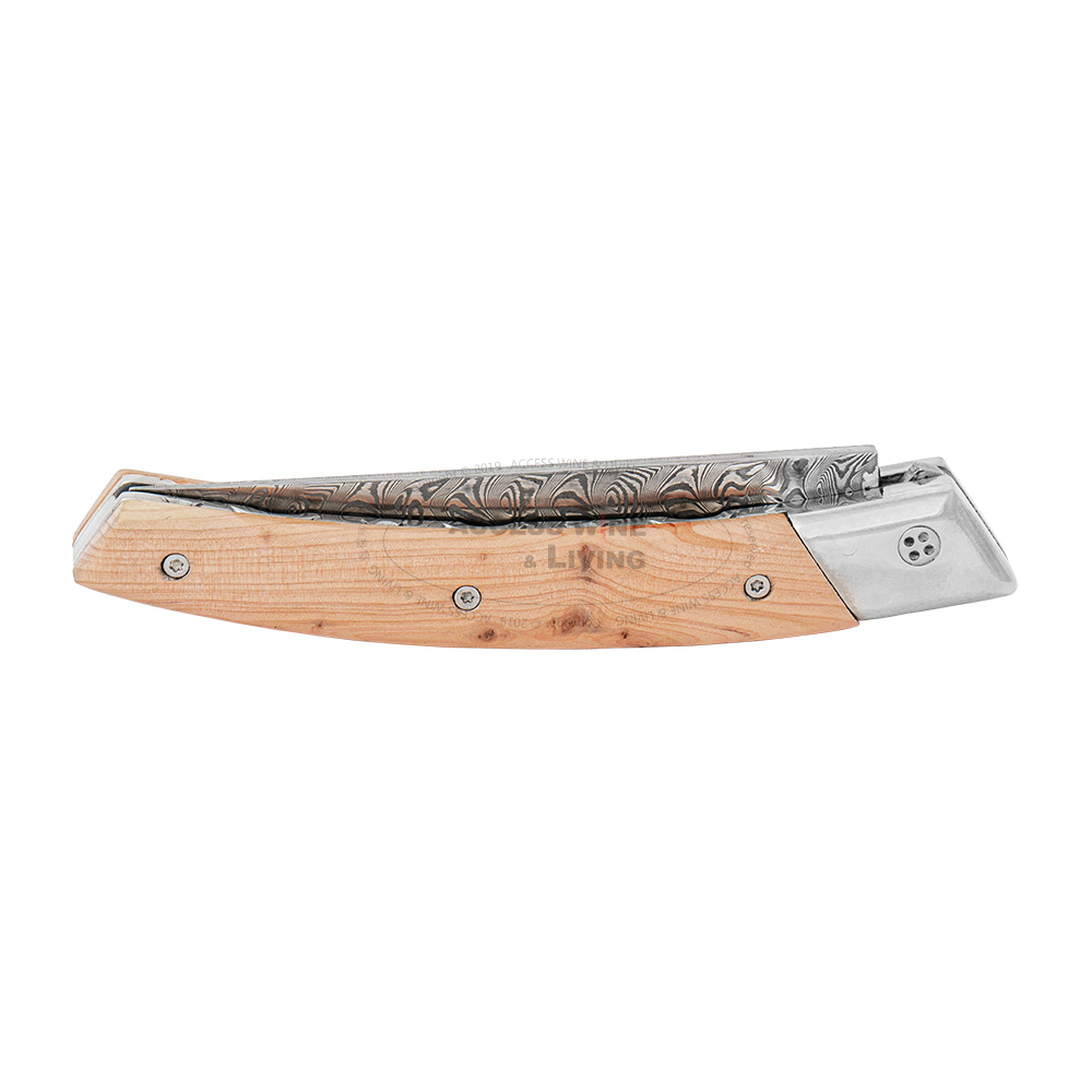 DOZORME | Thiers RLT 大馬士鋼折刀 | 杜松木-含精裝木盒