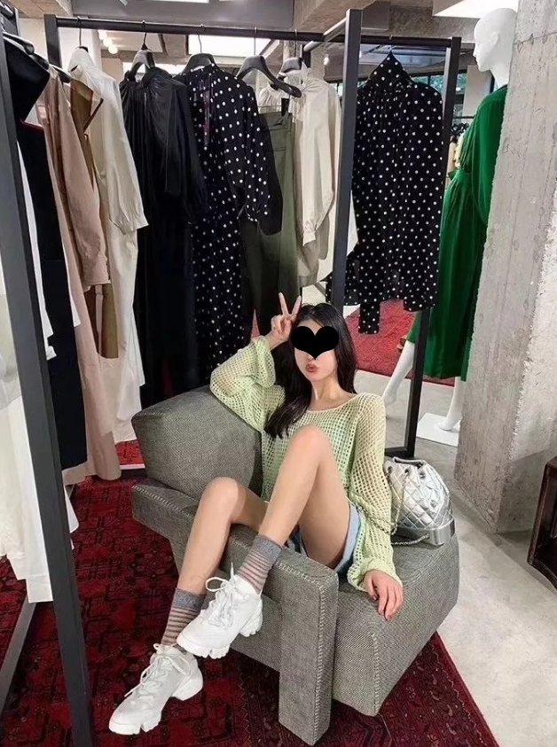 霧面PVC拼接真皮老爹鞋