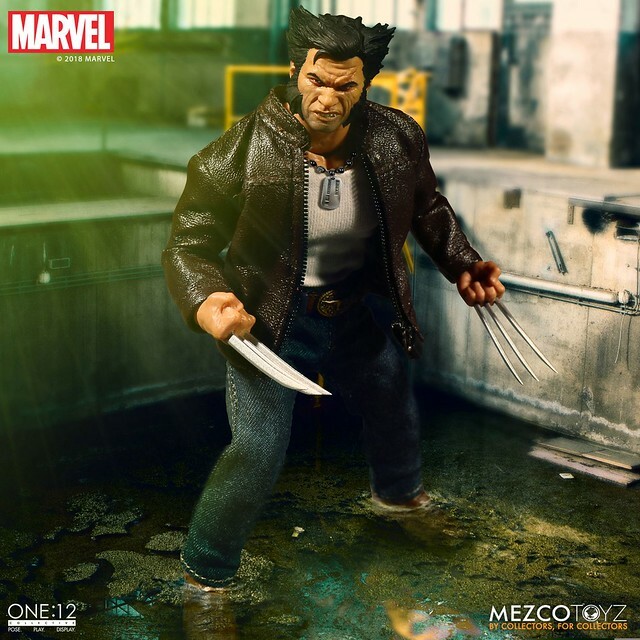 Mezco : 1/12 盧根 (展示品)