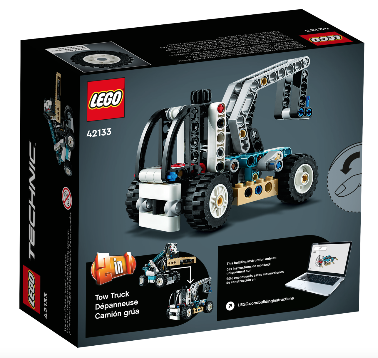 [飛米樂高積木磚賣店] LEGO 42133 Tech-伸縮式裝卸機