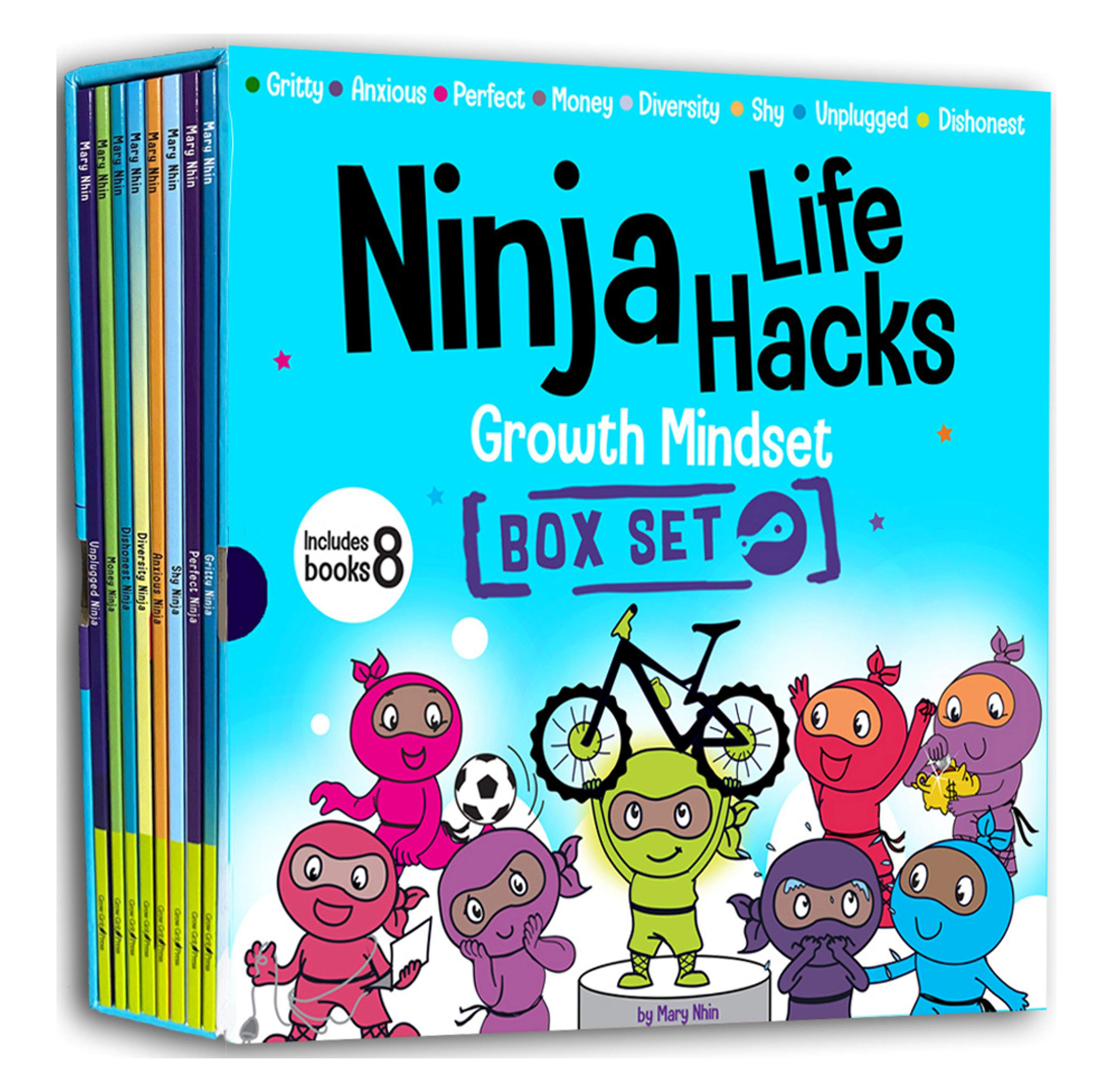 Ninja Life Hacks Growth Mindset (8books)