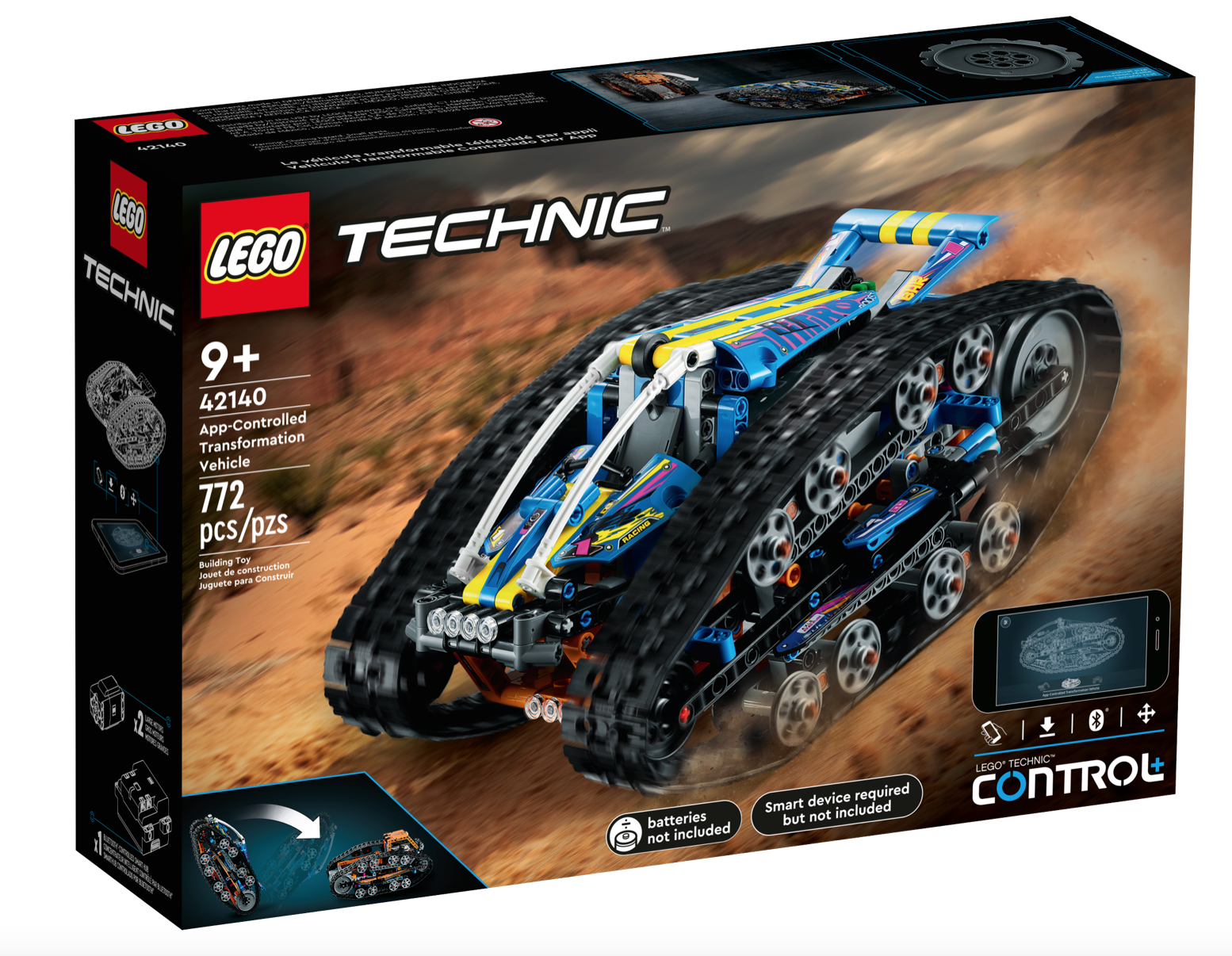 [飛米樂高積木磚賣店] LEGO 42140 Tech-多功能變形車