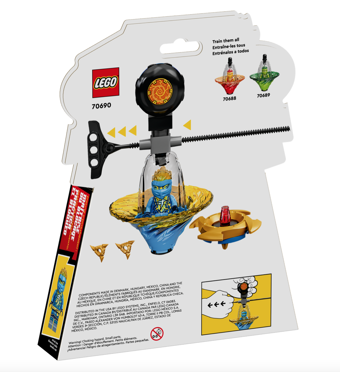 [飛米樂高積木磚賣店] LEGO 70690 Ninjago-旋風忍術極速陀螺-阿光