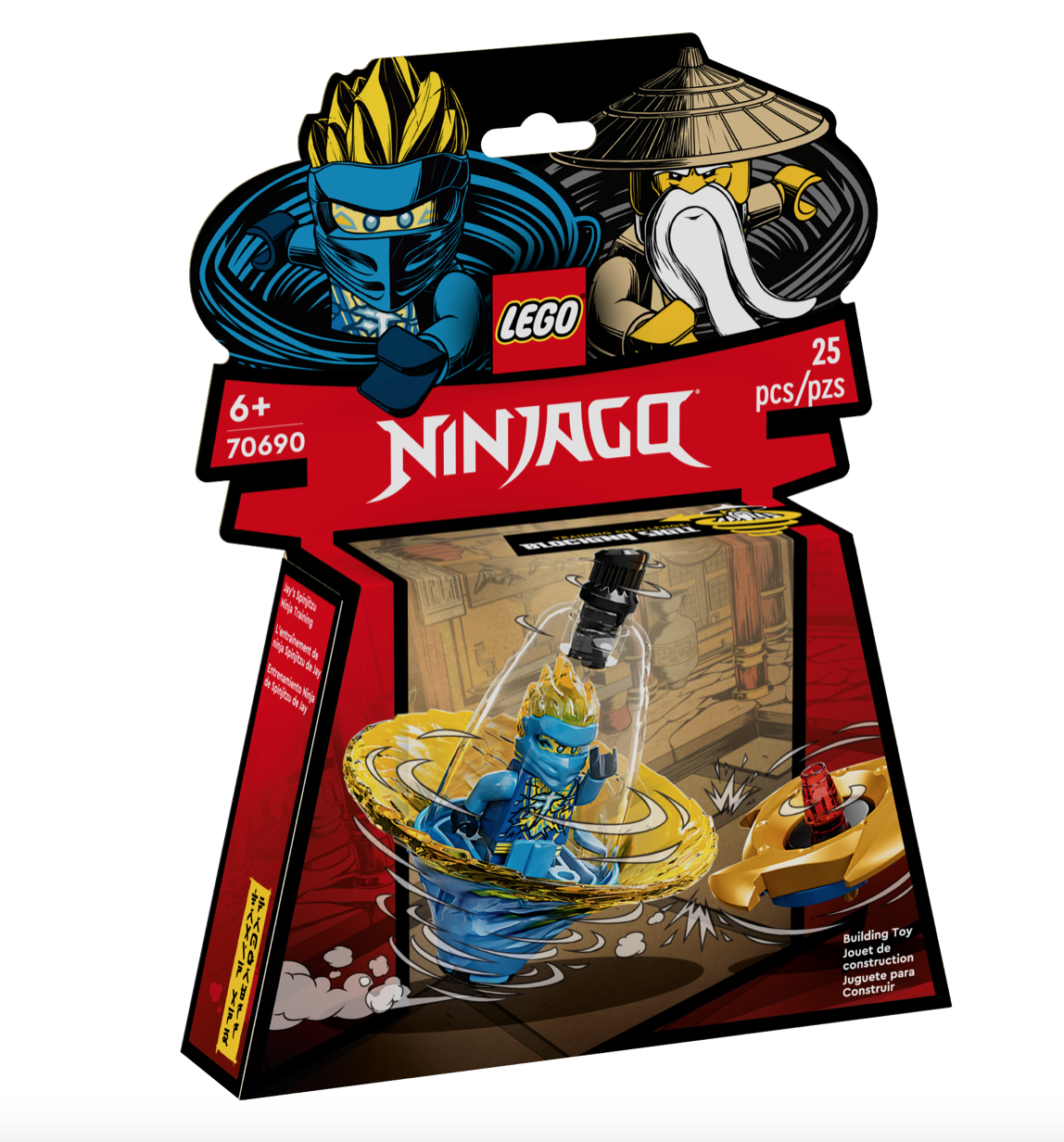 [飛米樂高積木磚賣店] LEGO 70690 Ninjago-旋風忍術極速陀螺-阿光