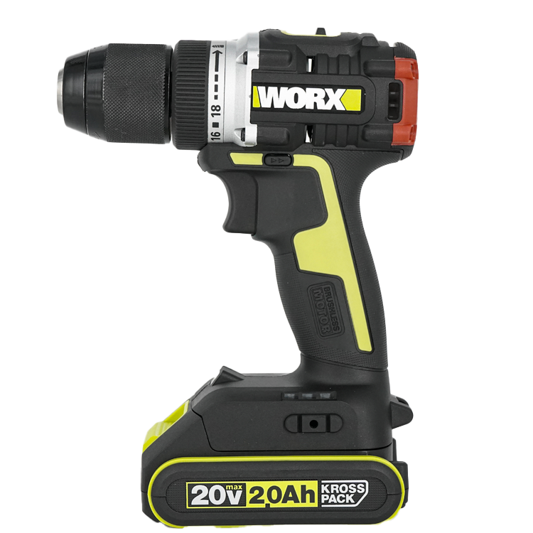 WORX WU182.2 13mm鋰電無碳電鑽