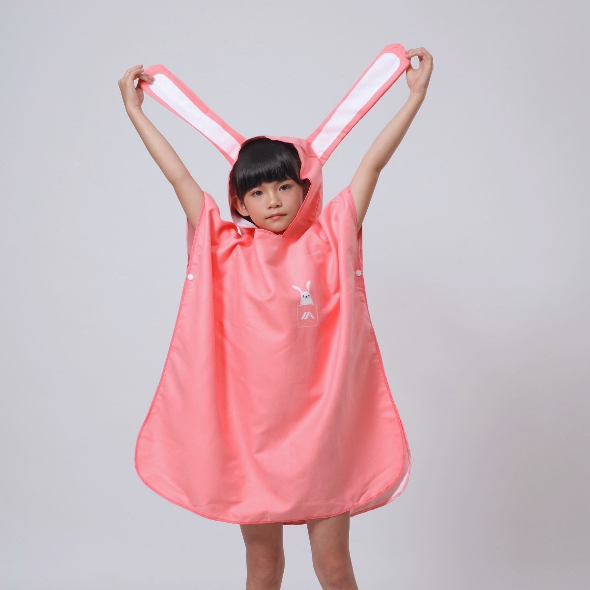 MAR-19703 兒童吸水浴袍 - pink