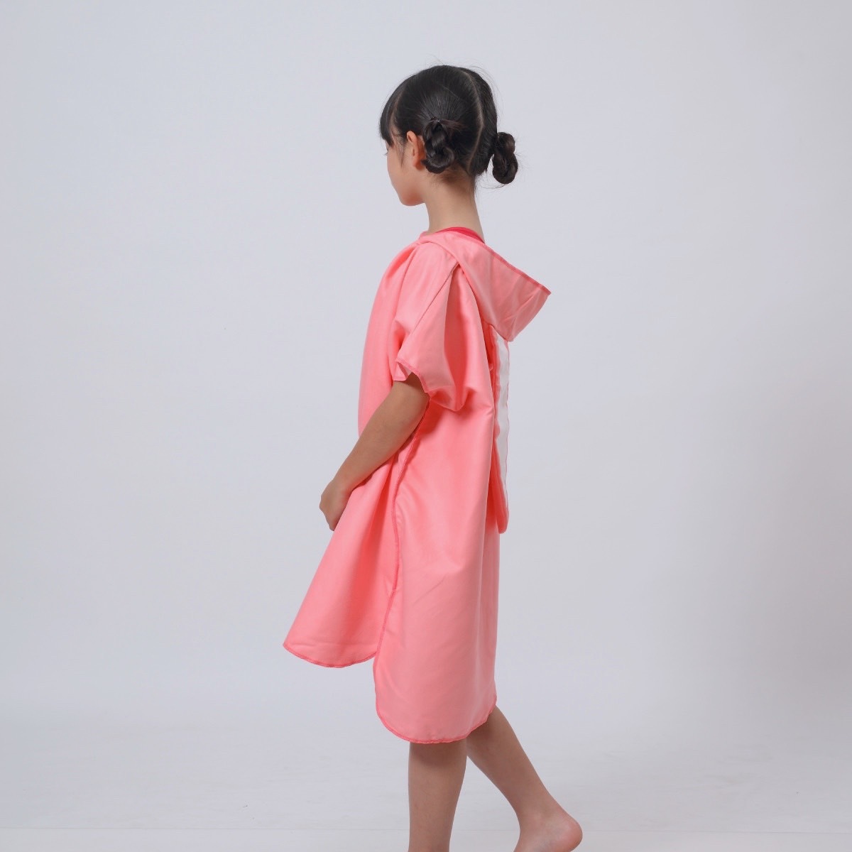 MAR-19703 兒童吸水浴袍 - pink