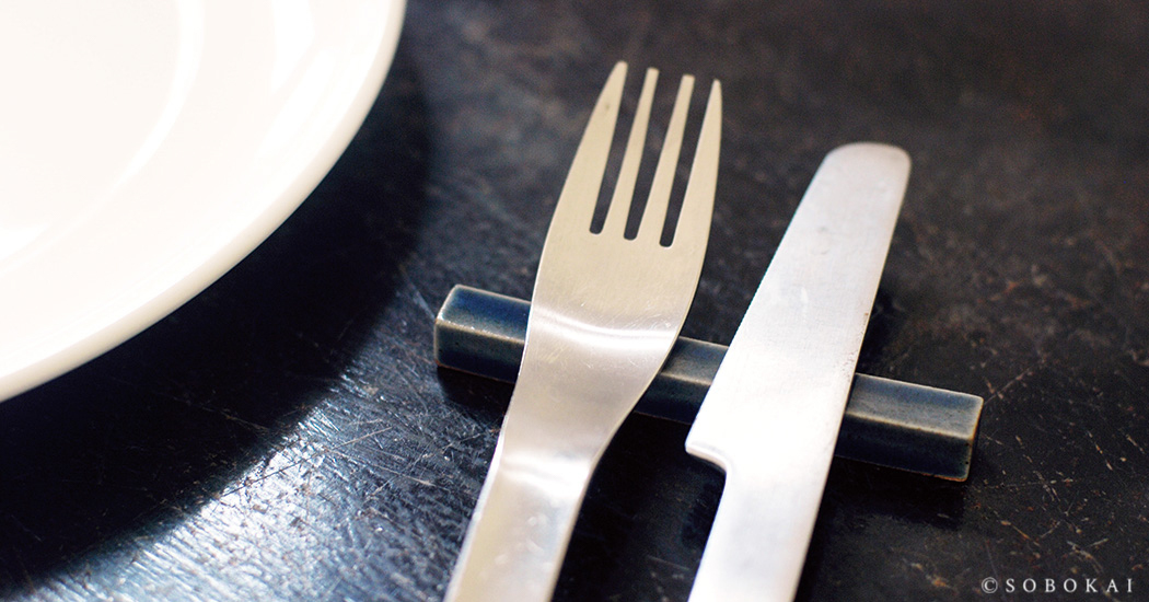 STUDIO M'-SOBOKAI prism角柱餐具置架/藍