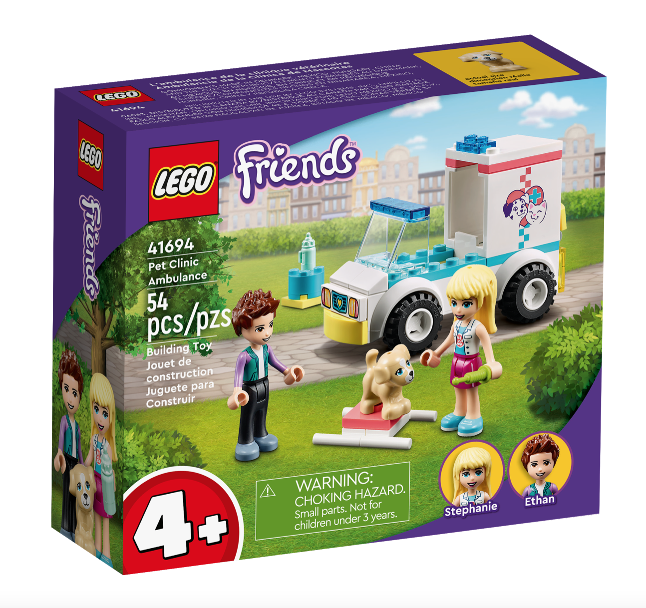 [飛米樂高積木磚賣店] LEGO 41694 Friends-寵物診所救護車