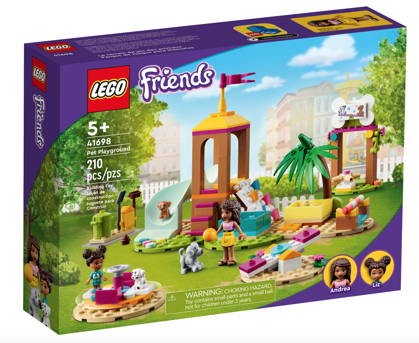 [飛米樂高積木磚賣店] LEGO 41698 Friends-寵物遊樂場