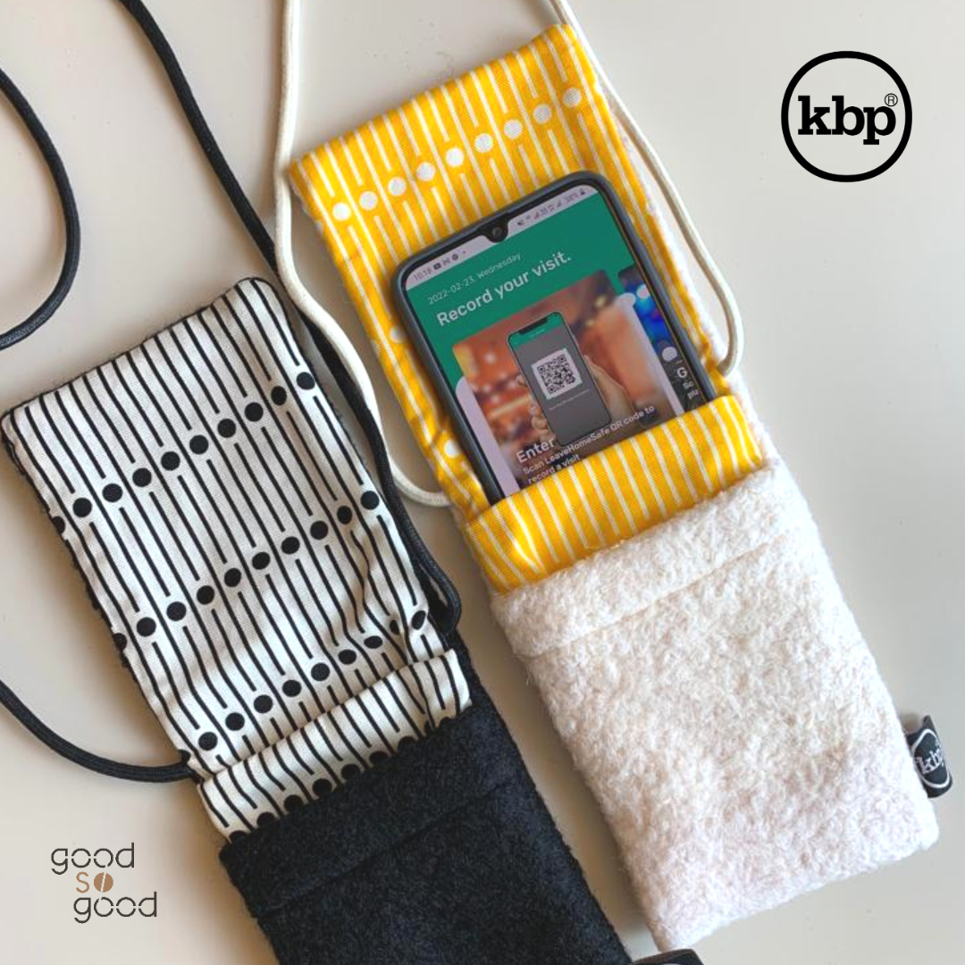 kbp Shearing Pocket Bag (Ivory/Black) 羊毛小口袋（象牙白/黑色）