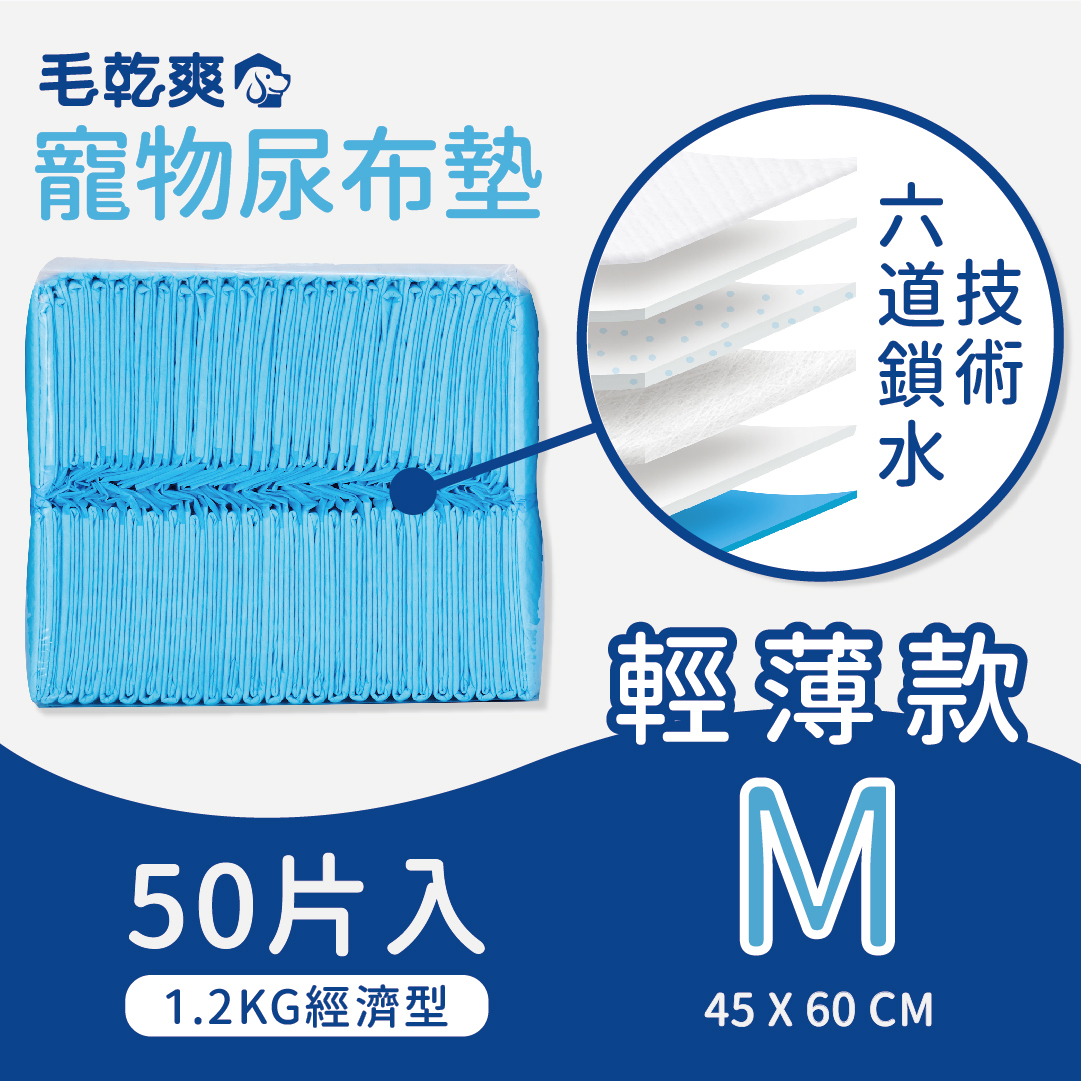 【批發專區】毛乾爽｜寵物尿布墊