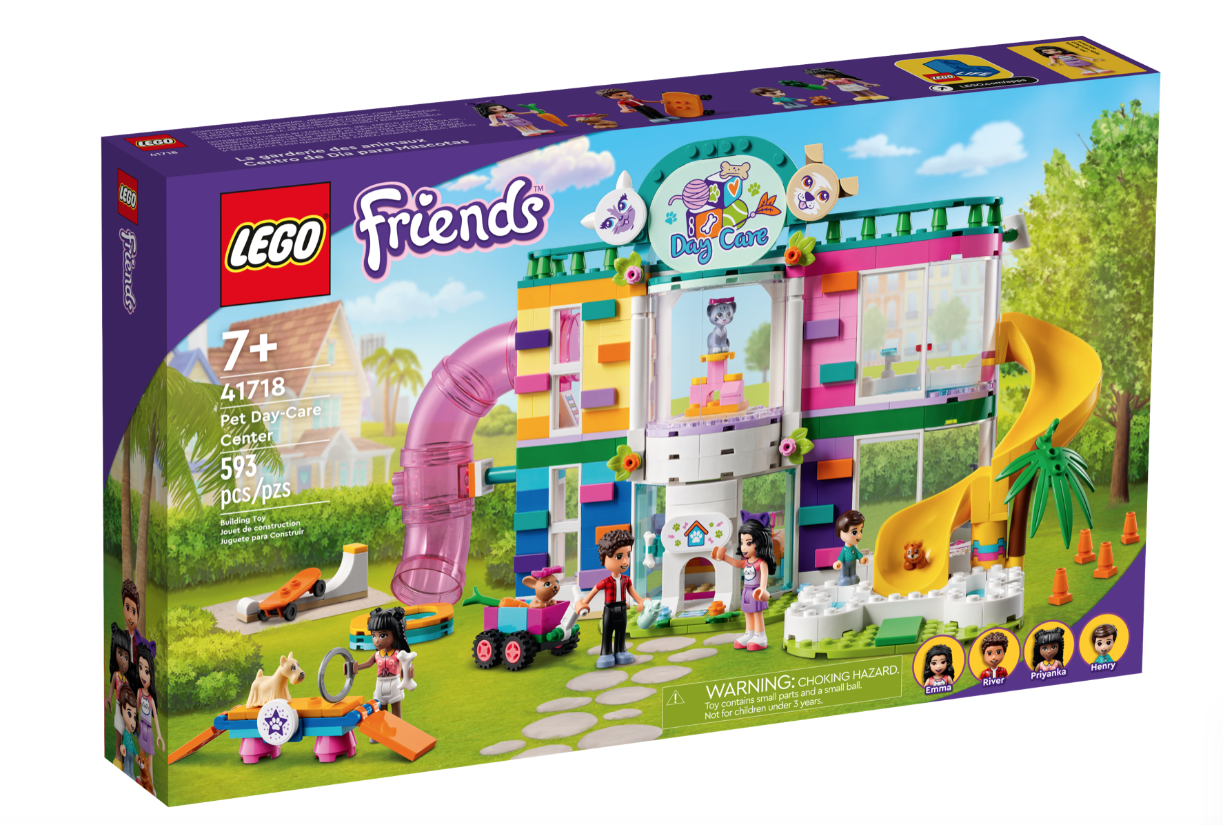 [飛米樂高積木磚賣店] LEGO 41718 Friends-寵物托兒所
