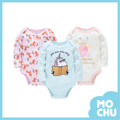 獨角獸讀書會包屁衣三件組