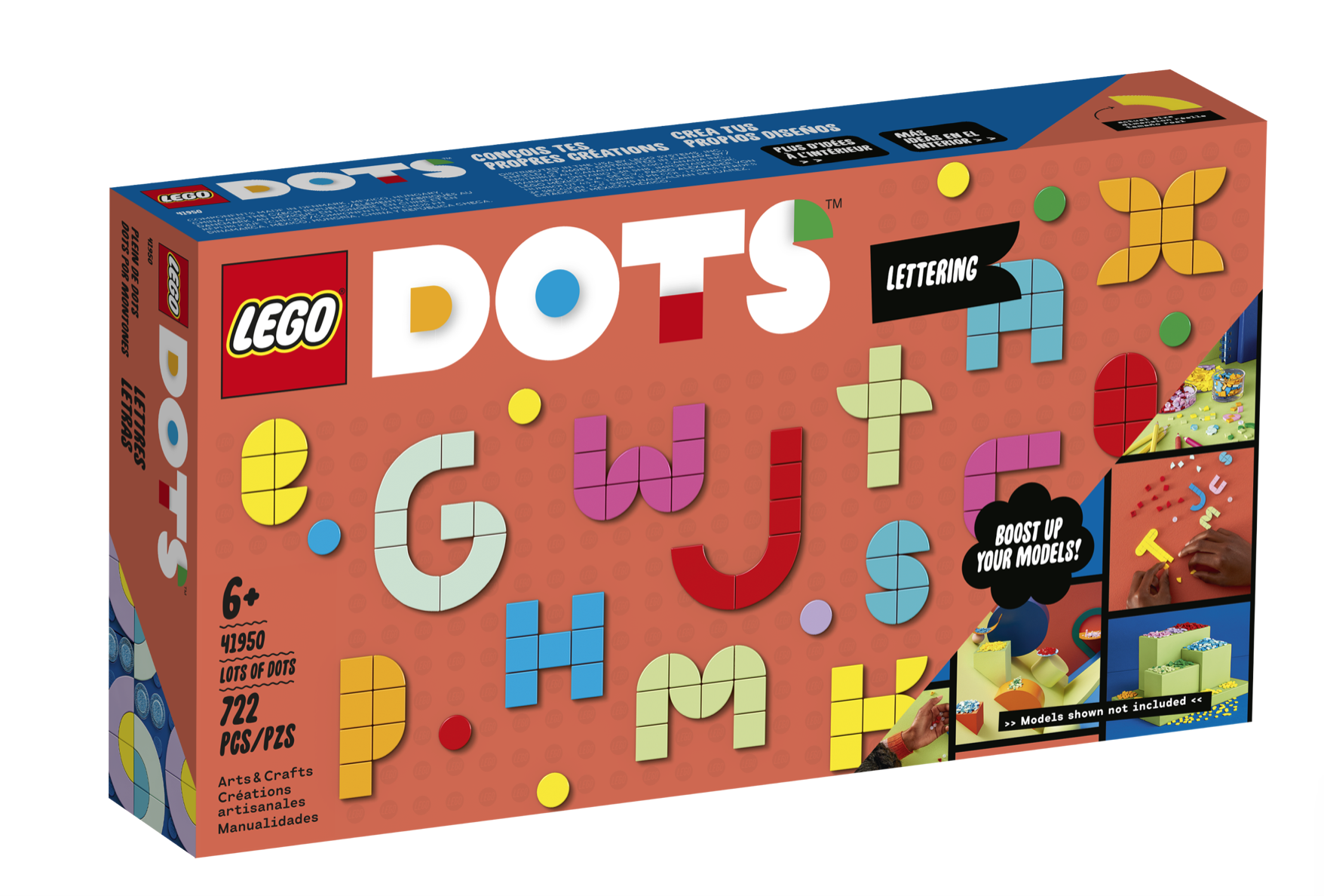 [飛米樂高積木磚賣店] LEGO 41950 DOTS-精彩字母豆豆盒