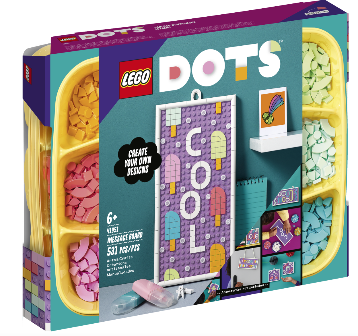 [飛米樂高積木磚賣店] LEGO 41951 DOTS-豆豆留言板