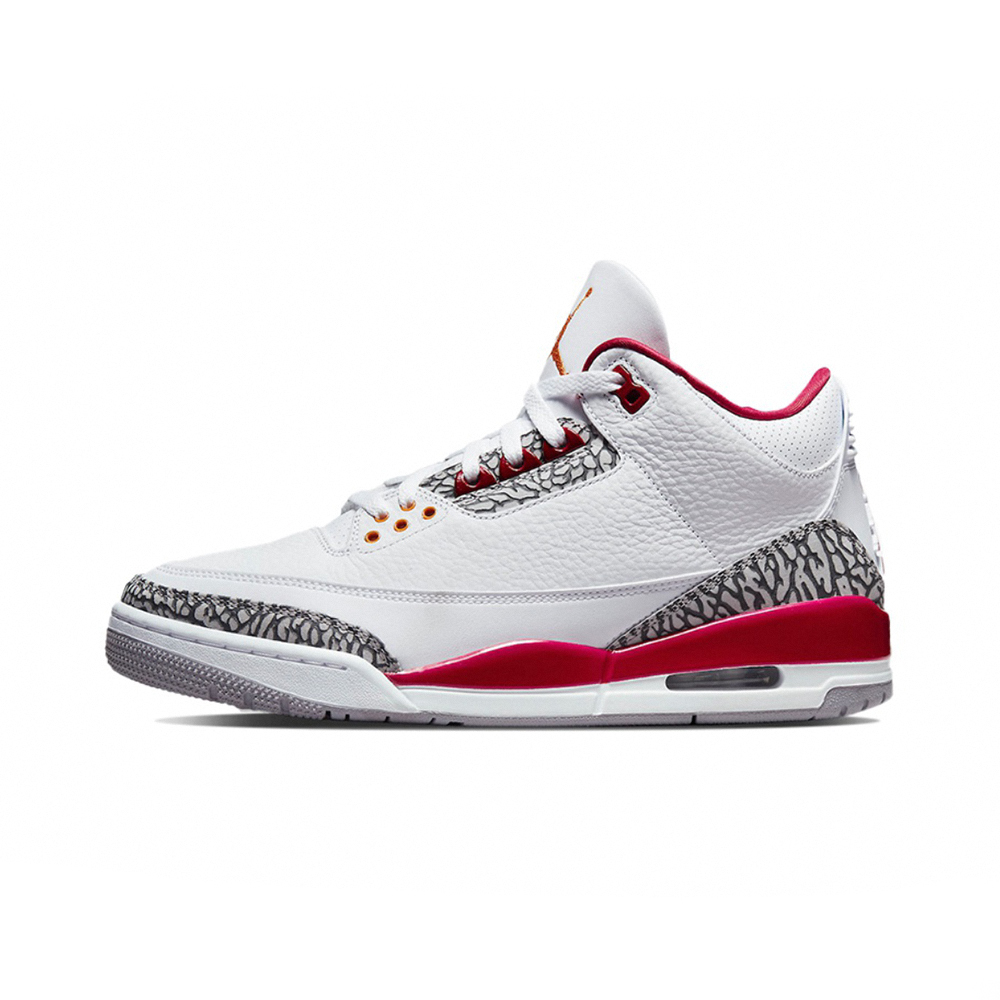 Air Jordan 3 Retro Cardinal Red 白紅金 CT8532-126