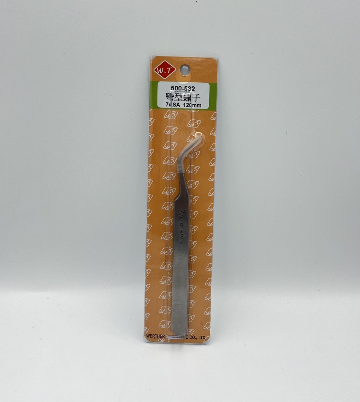 500-532 彎形鑷子