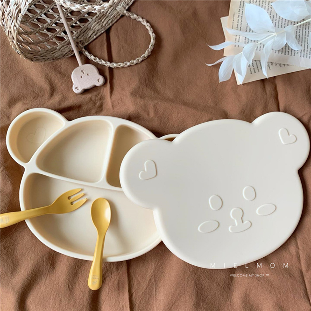 little bear 防摔餐盤