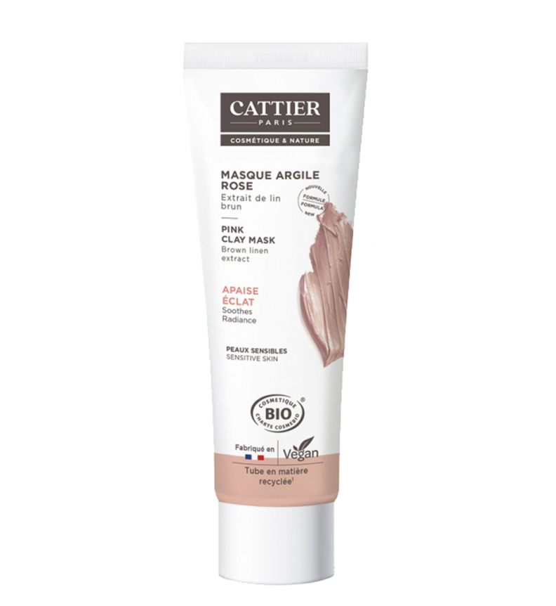 Pink Clay Mask Sensitive Skins Organic 粉紅氛護抗敏面膜100ml