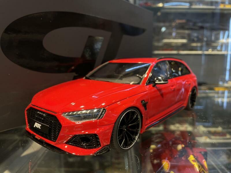 GT SPIRIT GT850 Audi ABT RS4-S (B9) Avant Red 1/18