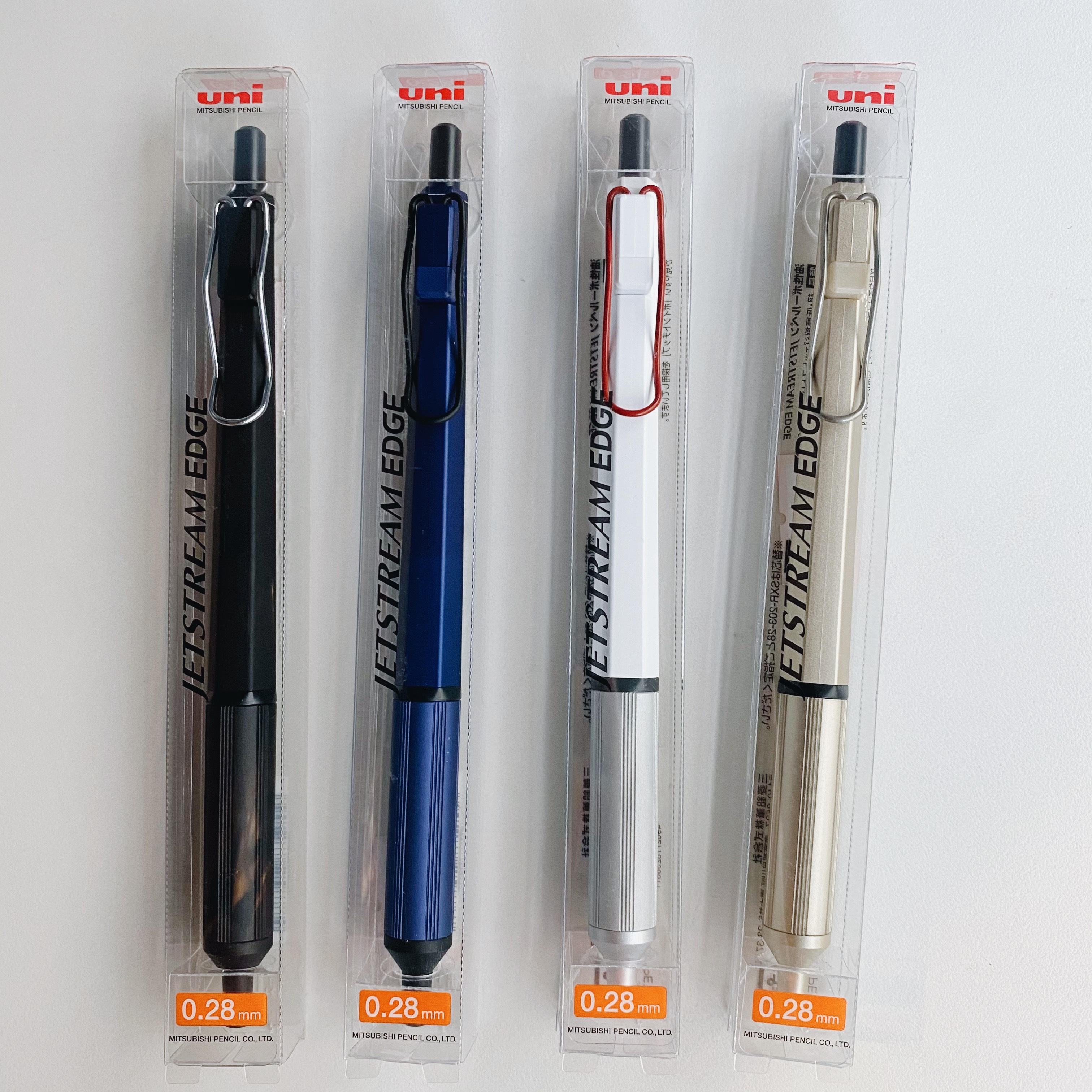 三菱  JETSTREAM EDGE 自動溜溜筆 0.28mm