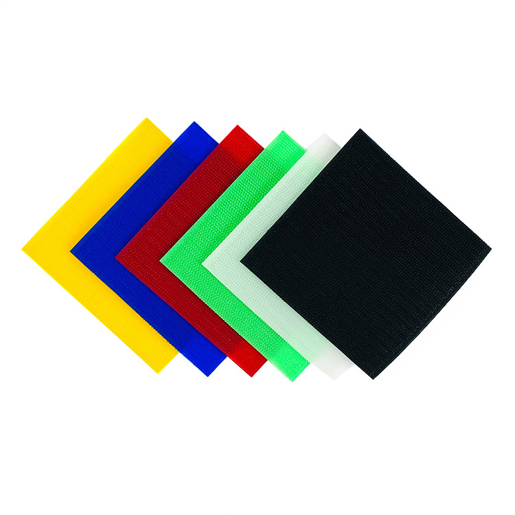 10公分X10公分正方形 6色車縫魔鬼氈專用帶（純勾面）【CABE0021】