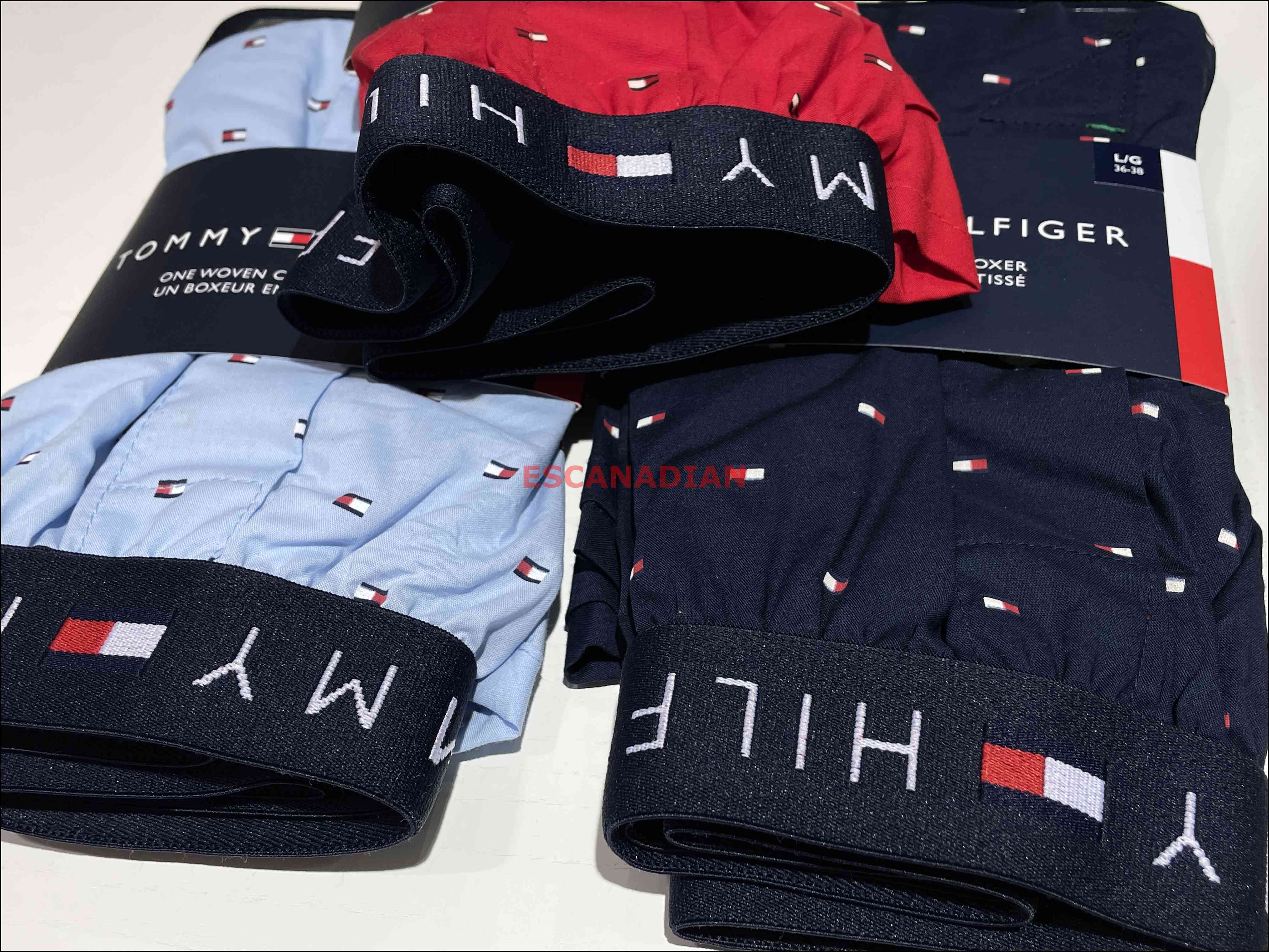 TOMMY 男大人 滿版 棉質 四角褲 (3色)