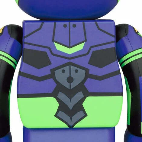 Bearbrick - Evangelion EVA Unit 01 (new paint version)  1000%