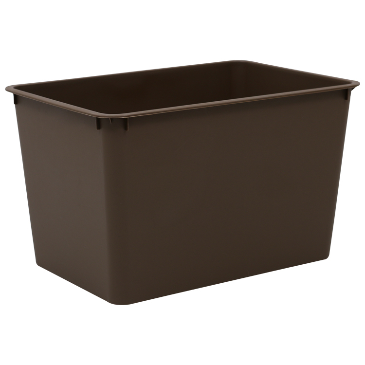 粉霧收納盒/灰、棕 37x25x22cm