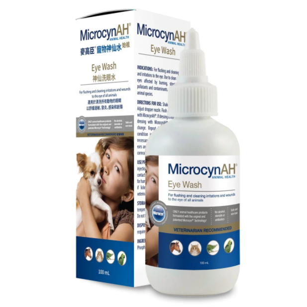 MicrocynAH 麥高臣 寵物神仙洗眼水 100ml（美容護理）