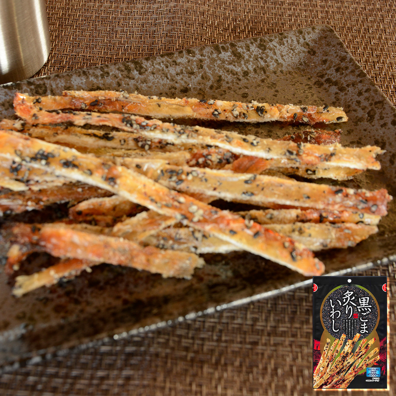 小島食品 烤沙甸魚 (黑芝麻) (28G)