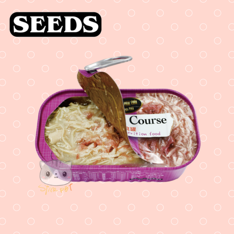 SEEDS - Main Course Chicken & Beef Cat Canned Food 115g