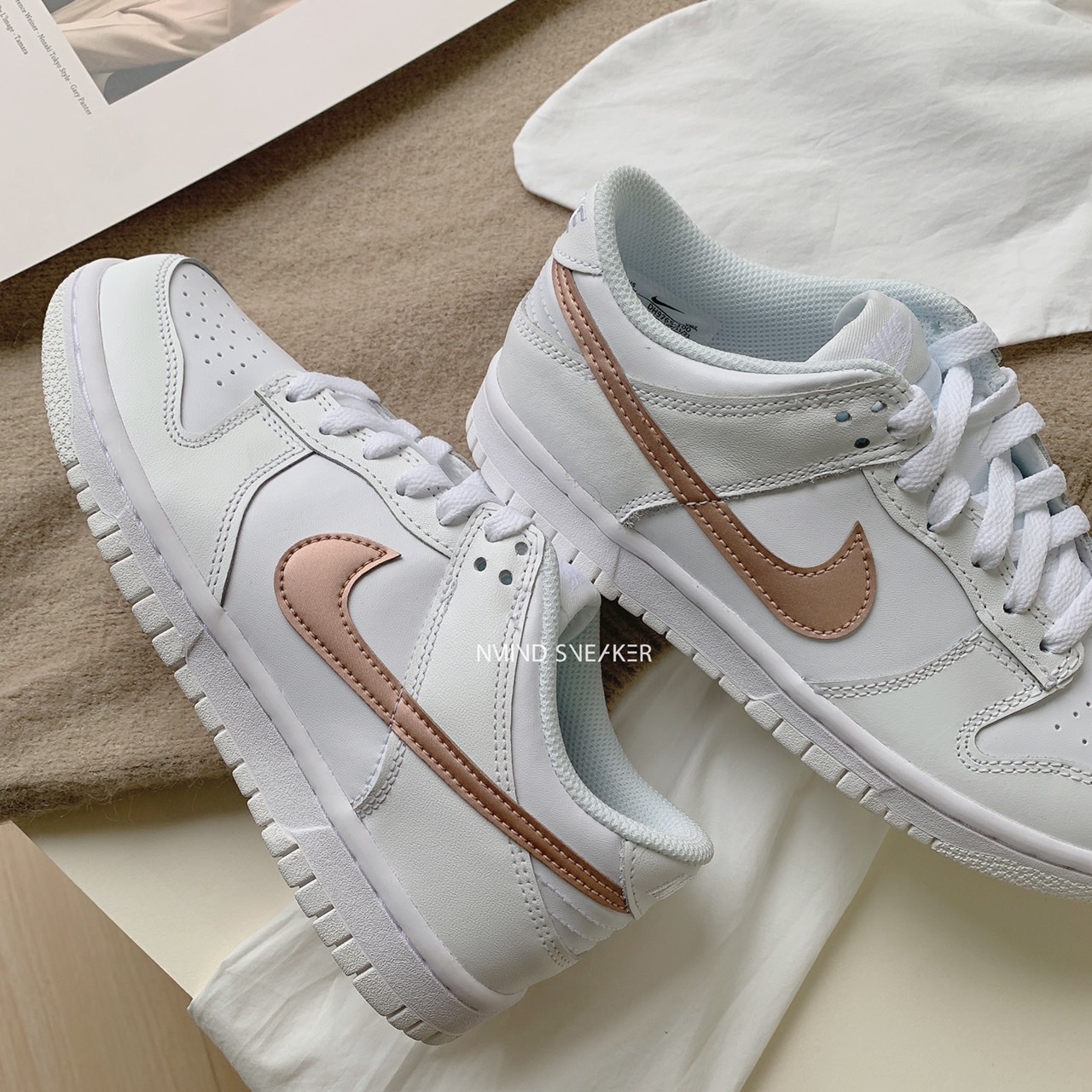 <2025ByeBye👋🏻> Nike Dunk Low 奶油玫瑰香檳 (DH9765100)