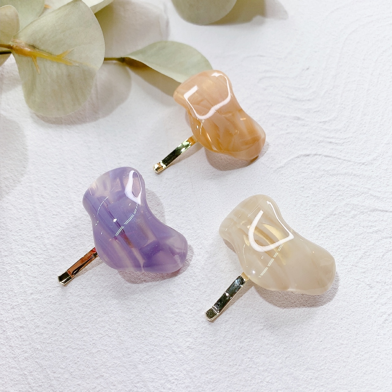 日本波浪形髮圈插