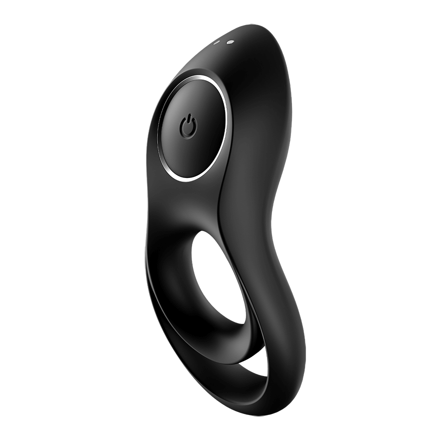 Satisfyer Legendary Duo 雙環持久震動器 黑色