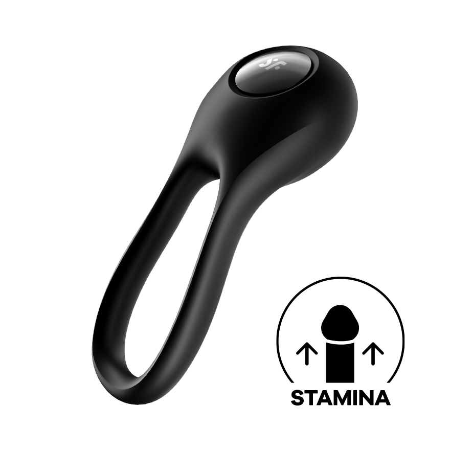 Satisfyer Majestic Duo 雙環持久震動器 黑色