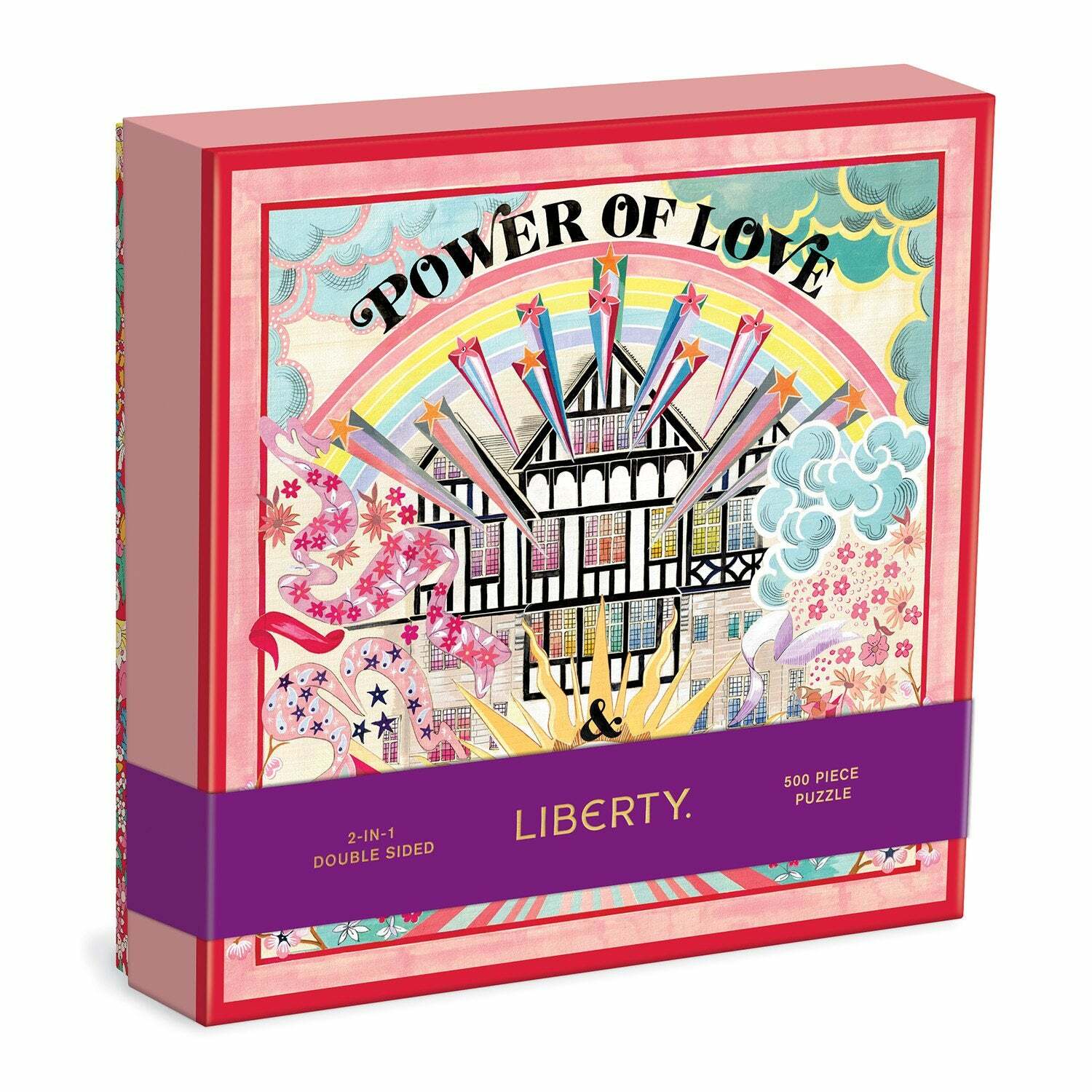 【GALISON】LIBERTY 愛的力量 500片雙面拼圖