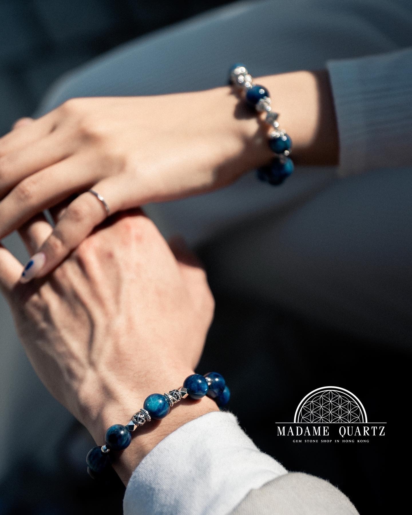 madame,quartz,香港設計水晶專門店,藍晶系列