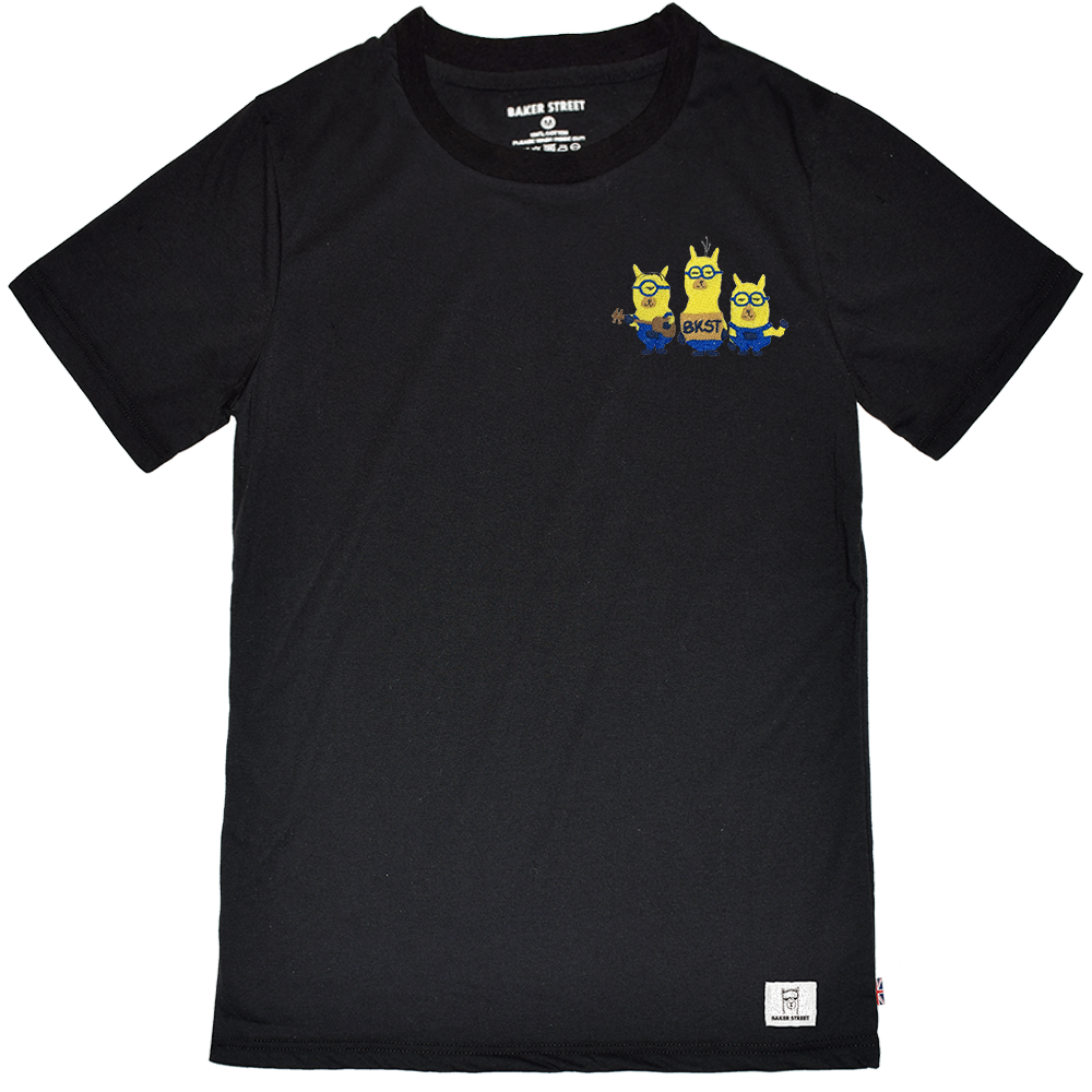 Embroidery-Minipacas 小兵駝 刺繡 短T