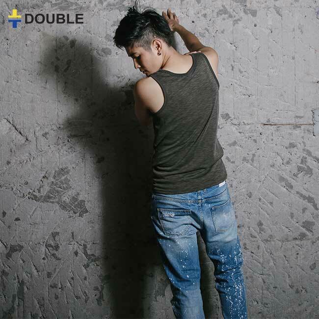 Tank 外穿束胸背心 - 雲彩綠【D90】